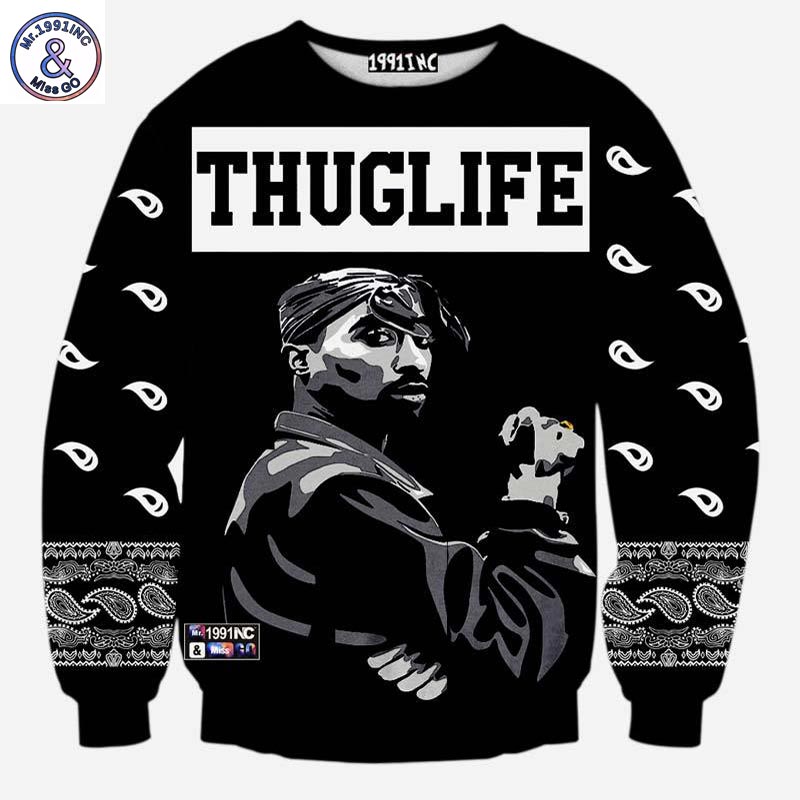 2pac Thug Life Hoodie