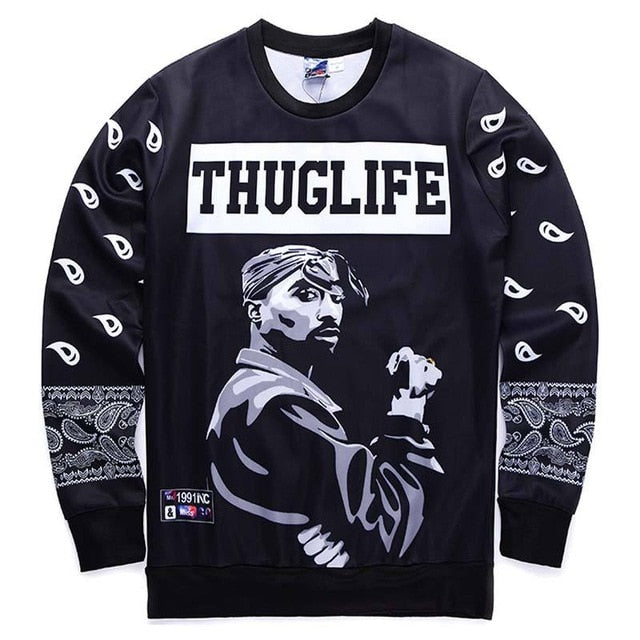 2pac Thug Life Hoodie
