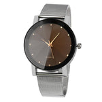 Crystal Quartz Wrist Watch