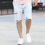 Light Blue Jeans Shorts