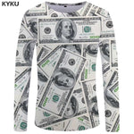 Gun Skull Long Sleeve T-Shirt