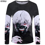 Gun Skull Long Sleeve T-Shirt
