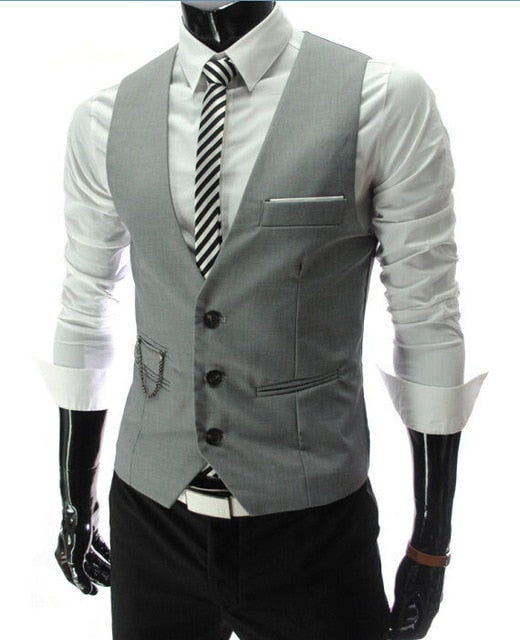 Slim Fit Suit Vest