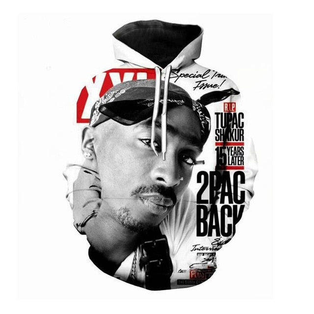 2Pac Long Sleeve Sweatshirt