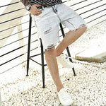 Light Blue Jeans Shorts