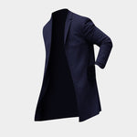 Classic Solic Slim Overcoat