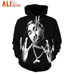 2Pac Long Sleeve Sweatshirt