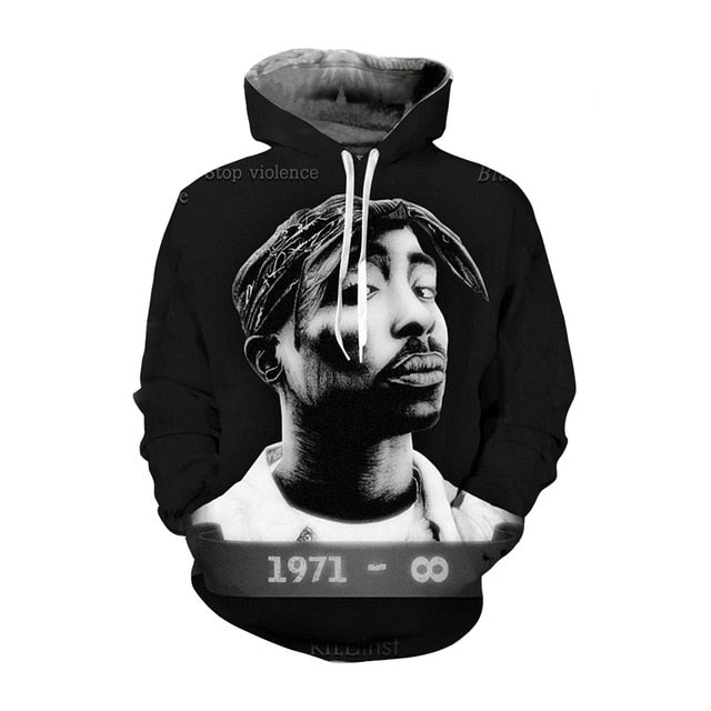 2Pac Long Sleeve Sweatshirt