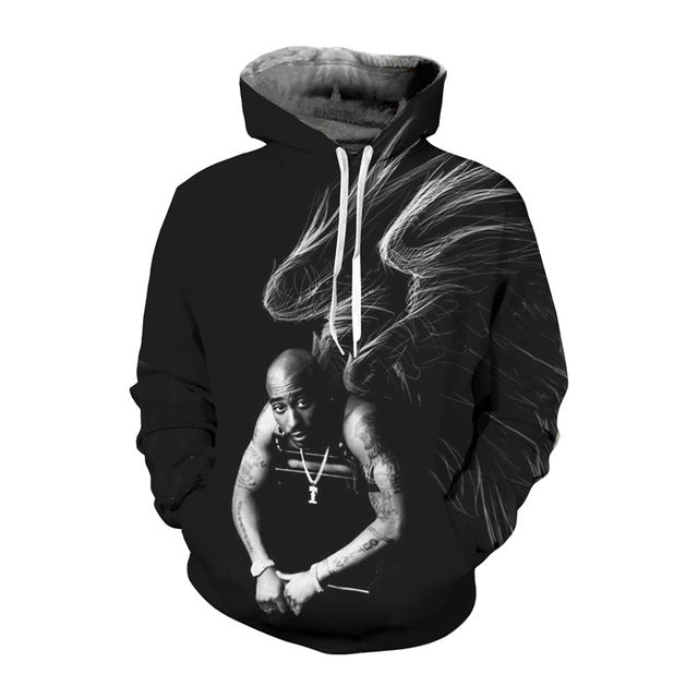 2Pac Long Sleeve Sweatshirt