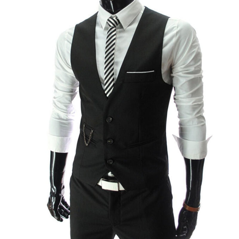 Slim Fit Suit Vest