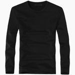 V-Neck Long Sleeve Men T Shirt