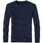V-Neck Long Sleeve Men T Shirt