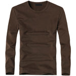 V-Neck Long Sleeve Men T Shirt