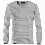 V-Neck Long Sleeve Men T Shirt