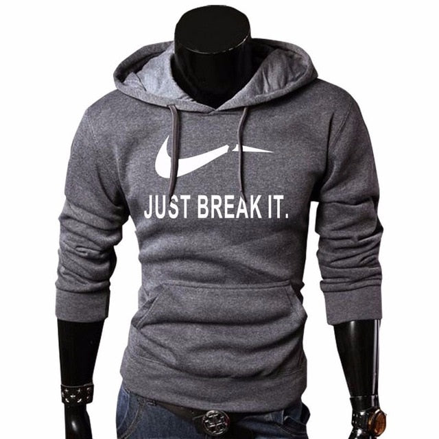 Just Break It Printed Sweatshirt