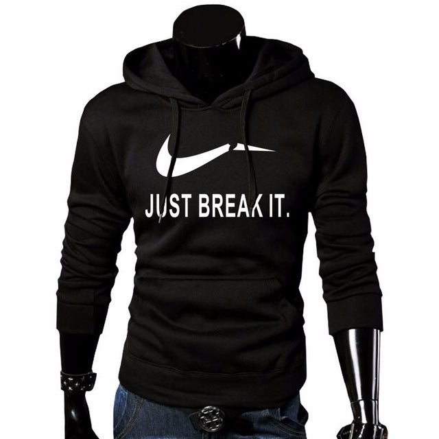 Just Break It Printed Sweatshirt