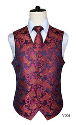 Classic Paisley Waistcoat Vest