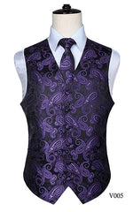 Classic Paisley Waistcoat Vest
