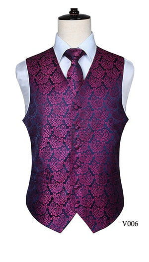 Classic Paisley Waistcoat Vest