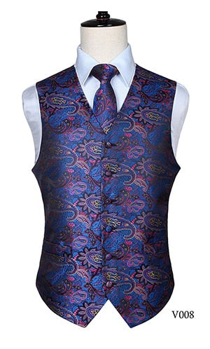 Classic Paisley Waistcoat Vest