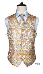 Classic Paisley Waistcoat Vest
