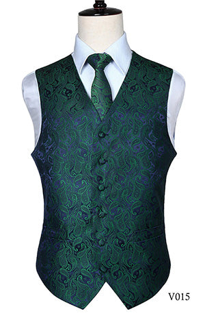 Classic Paisley Waistcoat Vest