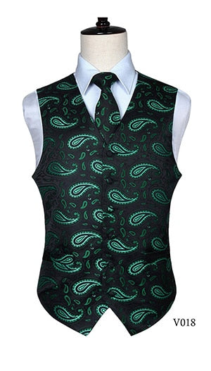Classic Paisley Waistcoat Vest