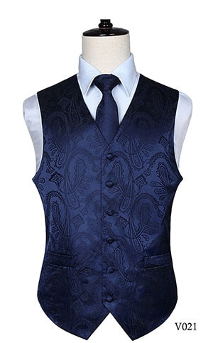 Classic Paisley Waistcoat Vest