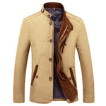 Casual Trenchcoat Zipper Jacket